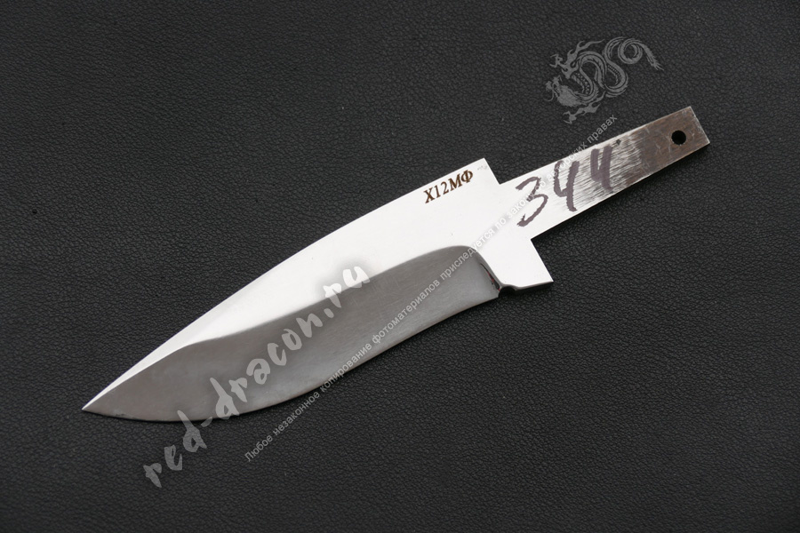 Клинок кованный для ножа Х12МФ "DAS344"