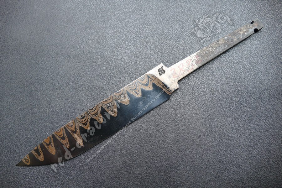 Клинок для ножа Дамаск za2832