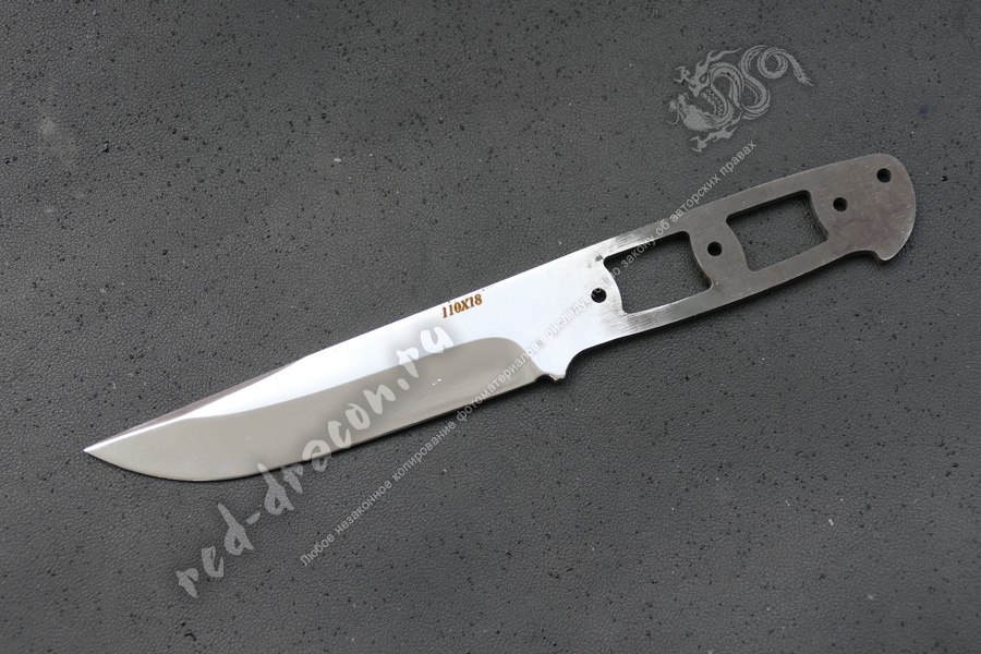 Клинок кованный для ножа 110х18 "DAS536"